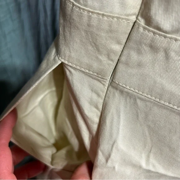 Cache Cream Square-Neck Cropped Jumpsuit - Picture 5 of 7